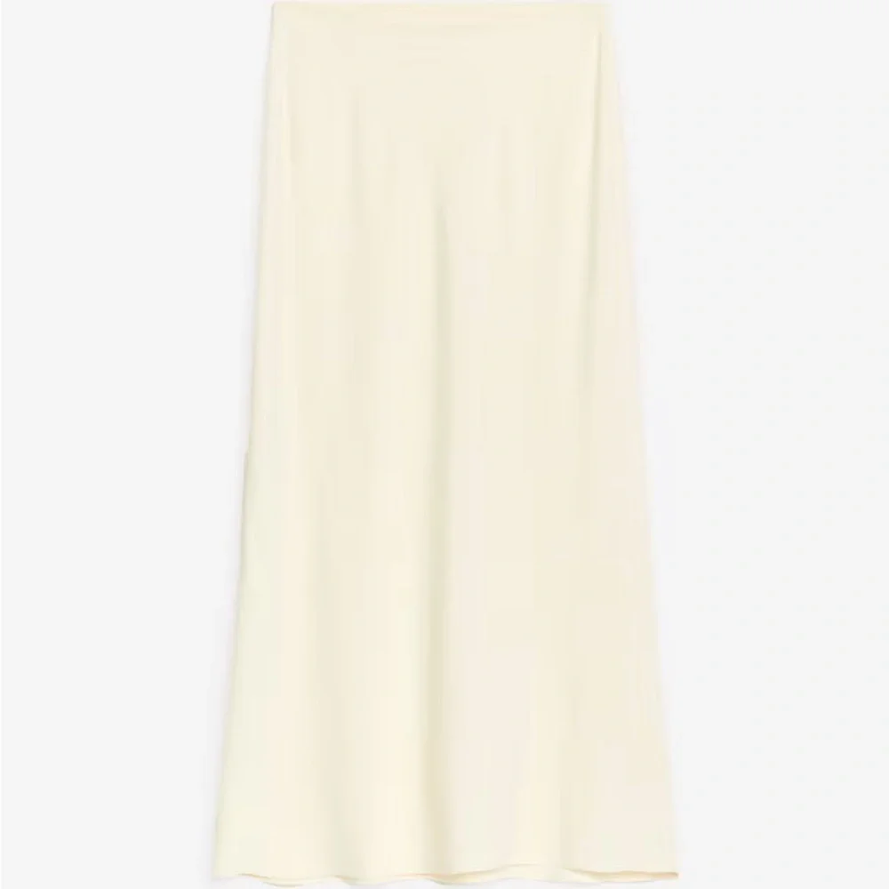 Arket Cream Maxi Skirt